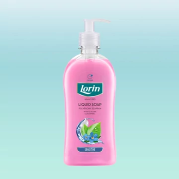 LORIN FOLYÉKONY SZAPPAN PUMPÁS 500ML SENSITIVE