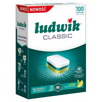 LUDWIK Classic mosogatógép tabletta 100 db   