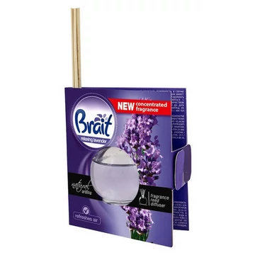 BRAIT Folyékony Légfrissítő Pálcikás 40 ml RELAXING LAVENDER