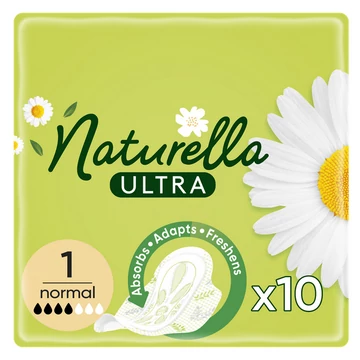 Naturella Ultra Normal Szárnyas Egészségügyi Betét 10 db 