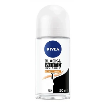 NIVEA Golyós Dezodor 50 ml INVISIBLE BLACK &amp; WHITE ULTIMATE IMPACT