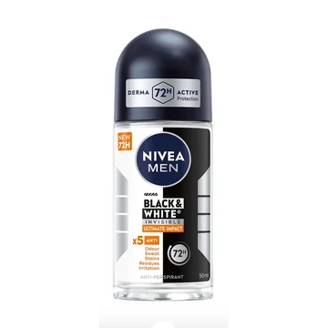 NIVEA Men Golyós Dezodor 50 ml Black &amp; White Invisible Ultimate Impact