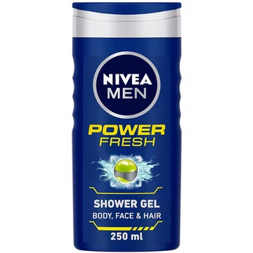 Nivea Men Tusfürdő 250 ml Power Fresh