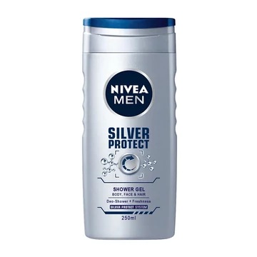 NIVEA Men Tusfürdő 250 ml Silver Protect