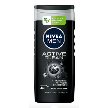 NIVEA Men Tusfürdő 250 ml Active Clean