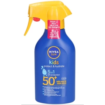 Nivea Sun Spray 270 ml 5in1 For Kids Protect &amp; Hydrate SPF50+