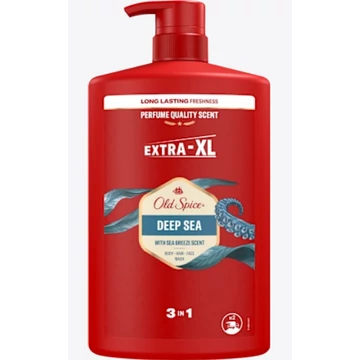 Old Spice Tusfürdő Pumpás 1 l Deep Sea 3in1