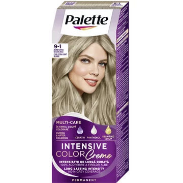Palette krémhajfesték 2x50ml Intensive Color Cream Hamvas Extra Világosszőke 9-1