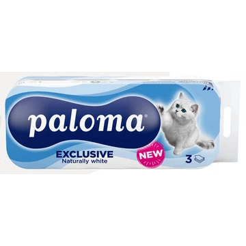 PALOMA EXCLUSIVE EÜ. PAPÍR 10TEK. 3RTG FEHÉR