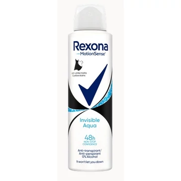 REXONA DEO 150 ml MotionSense Invisible Aqua izzadásgátló