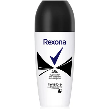 REXONA ROLL-ON 50ML INVISIBLE B+W