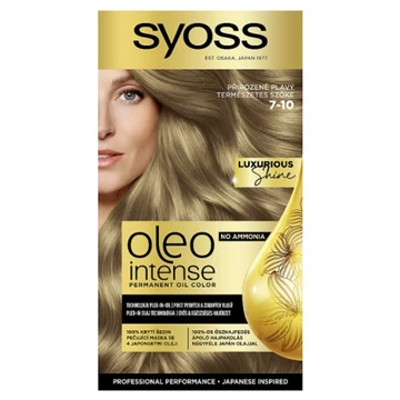 Syoss Oleo Intense tartós hajfesték 7-10 Természetes szőke