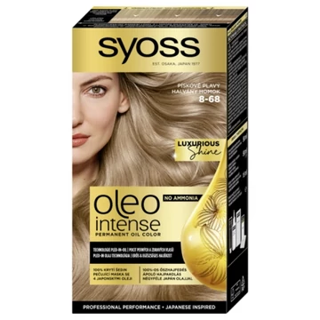 Syoss Oleo Intense tartós hajfesték 8-68 Halvány homok