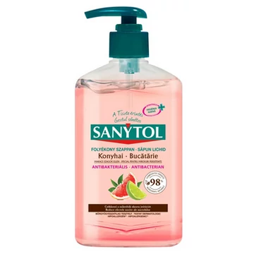 Sanytol Antibakteriális Folyékony Szappan Konyhai Grapefruit és Lime 250 ml