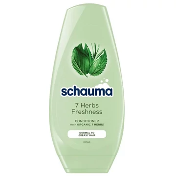 Schauma 7 Gyógynövény hajöblítő balzsam (lelapulás ellen, zsíros hajra) 250 ml