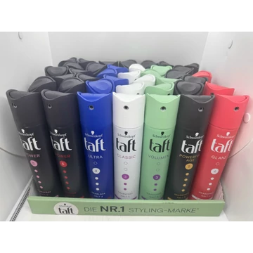 Taft HAJLAKK mix display 40db X 250ml 8db Power5+5db Ultra4+5db Volumen3+9db Power Cashmere+5dbPowerfulAge+5dbClassic+3dbGlanz4