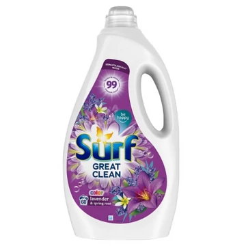SURF Lavender & Spring Rose mosógél 60 mosás 3 l