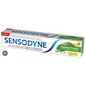 Sensodyne fogkrém 75 ml Herbal Fresh