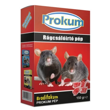 PROKUM Rágcsálóirtó Pép 25ppm 150 g