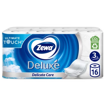 Zewa Deluxe 3 rétegű toalettpapír 16 tekercs Illatmentes 