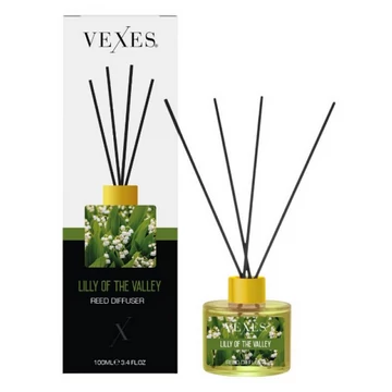 Vexes Pálcikás Room &amp; Office légfrissítő - 100 ml Lilly Of The Valley