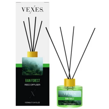 Vexes Pálcikás Room &amp; Office légfrissítő - 100 ml Rainforest 