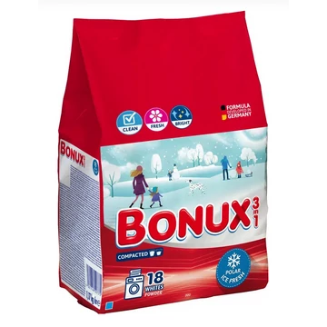 BONUX 1,17KG /18WL/ 3IN1 WHITE ICE FRESH