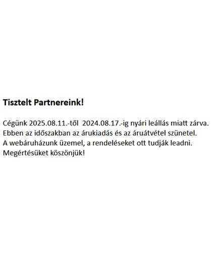 Nyári leállás