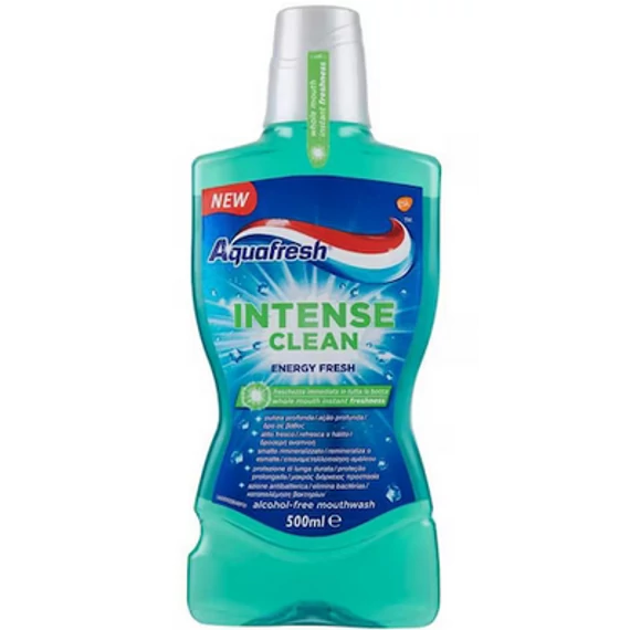 Aquafresh Szájvíz 500 ml Intense Clean Energy Fresh
