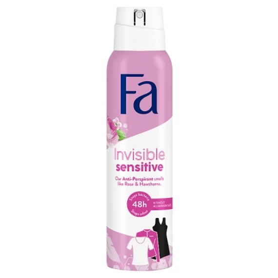 Fa Dezodor 150 ml Invisible Sensitive izzadásgátló deospray 