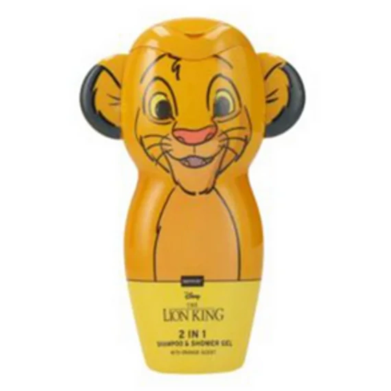 Disney Tusfürdő & Sampon 300 ml 3D Simba Lion King