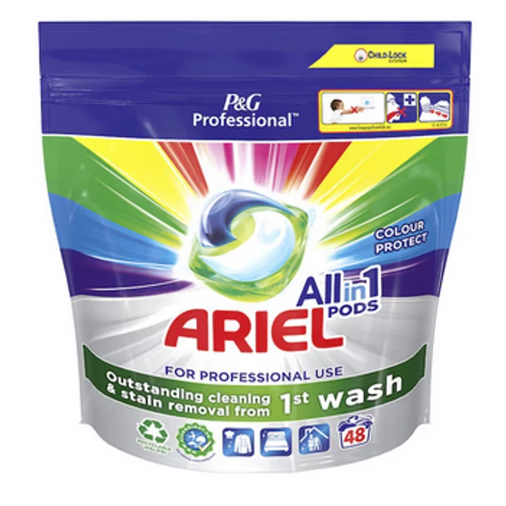 Ariel Pods Professional Color mosószer, 48 kapszula