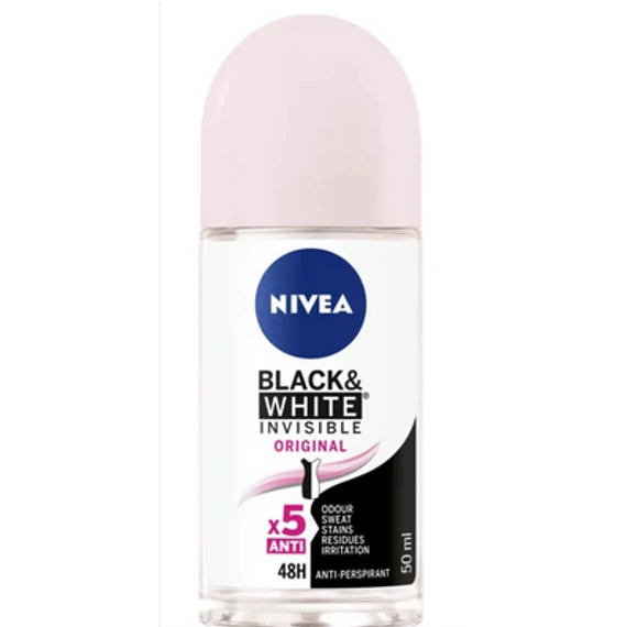 NIVEA Golyós Dezodor 50 ml INVISIBLE BLACK & WHITE CLEAR