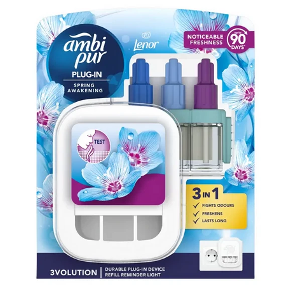 Ambi Pur 3Volution Lenor Spring Elektromos Készülék - 20 ml