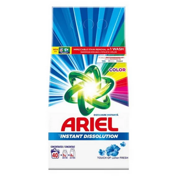 Ariel Mosópor 3 kg 40 Mosás Touch Of Lenor Color Zacskós