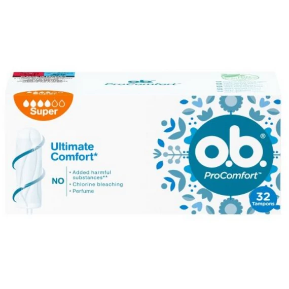 O.b. Tampon 32 db ProComfort Super 