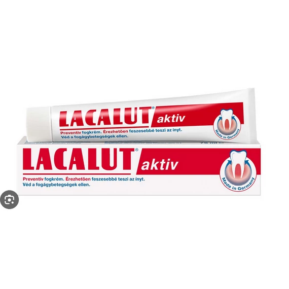 Lacalut Fogkrém 75 ml Aktív