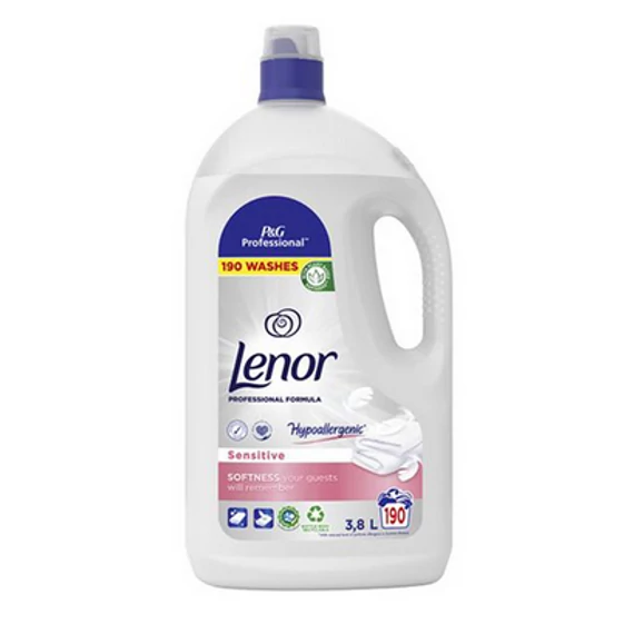 Lenor 3,8 l Öblítő 190 mosás Professional Sensitive