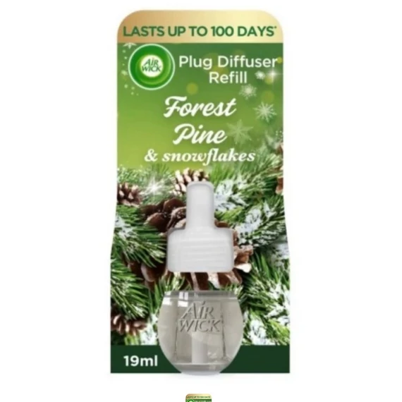 Air Wick Elektromos illatosító ut.19 ml Forest Pine & Snowflakes /Fenyő és hópelyhek/