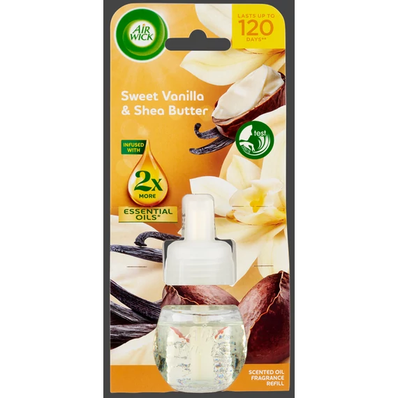 Air Wick Elektromos illatosító ut.19 ml Sweet Vanilla&Shea Butter