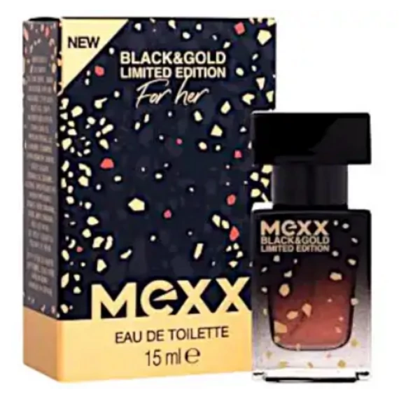 Mexx EDT 15 ml Black&Gold Limited Edition For Her