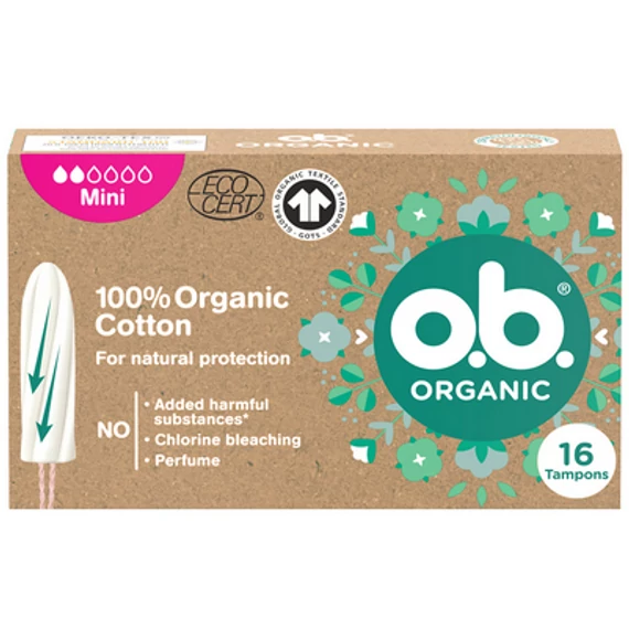 O.B. Tampon 16 db Organic Mini