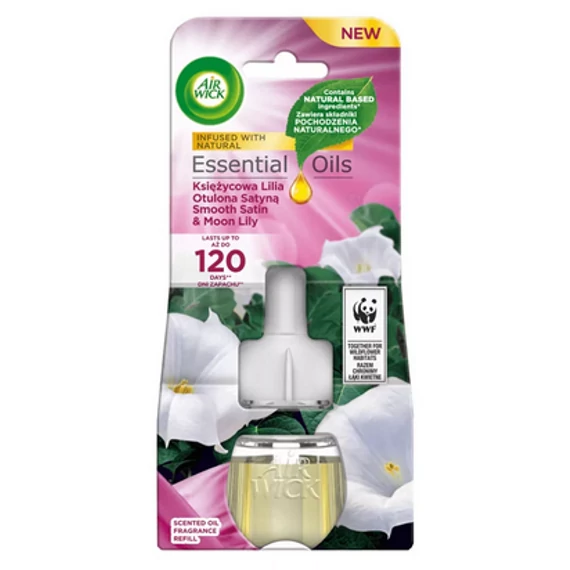 Air Wick Elektromos Utántöltő 19 ml Bársonyos Szatén és Éji Liliom 19ml