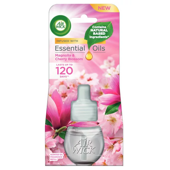 Air Wick Elektromos Utántöltő 19 ml Magnólia & Cseresznyevirág