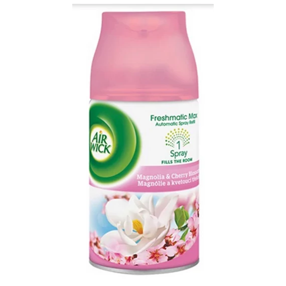 Air Wick Freshmatic automata légfrissítő spray utántöltő MAGNOLIA & CSERESZNYEVIRÁG 250 ml