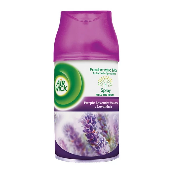 Air Wick Freshmatic automata légfrissítő spray utántöltő LILA LEVENDULA MEZŐ 250 ml