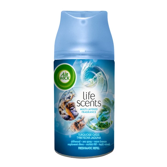 Air Wick Freshmatic automata légfrissítő spray utántöltő LS. TÜRKIZ OÁZIS 250 ML