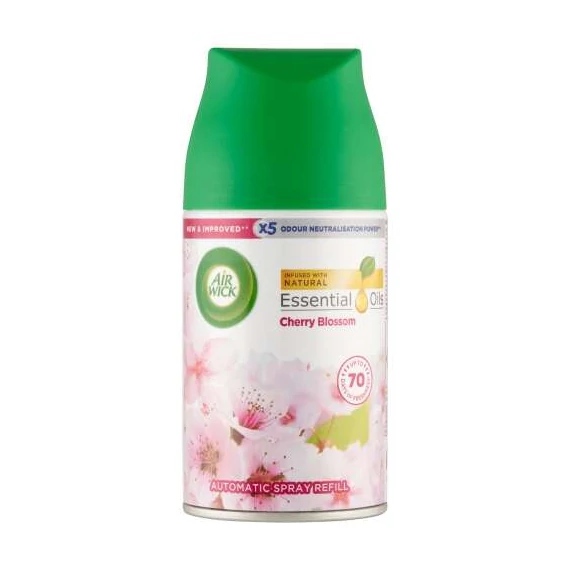 Air Wick Freshmatic Pure automata légfrissítő spray utántöltő – Cseresznyevirág 250ml