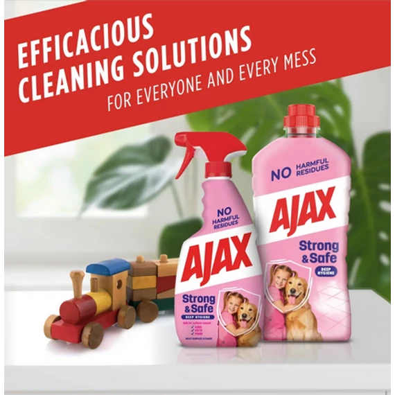 Ajax Strong & Safe felülettisztító spray - 500 ml