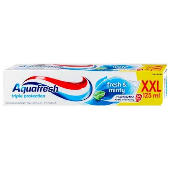 Aquafresh Fogkrém 125 ml Triple Protection Fresh&Minty